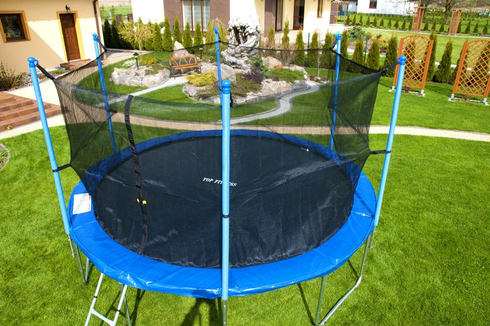 Trampolina ogrodowa STANDARD z siatką wewnętrzną o śr. 366 cm 12 FT - Trampolina o średnicy 366 cm - obrazek 5