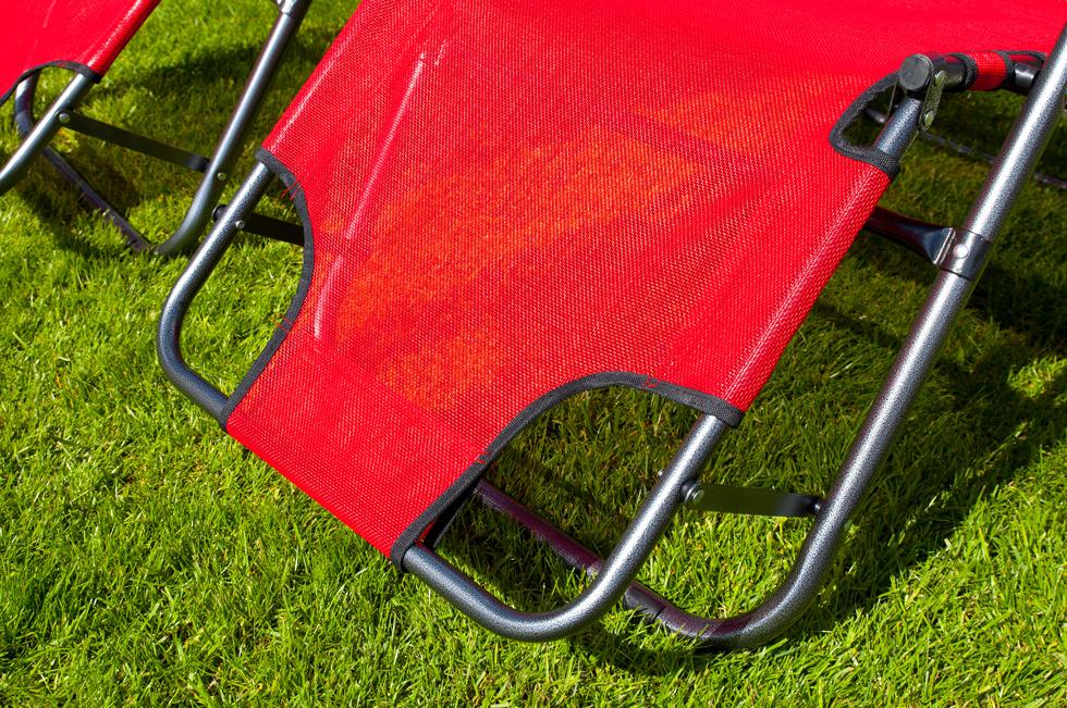 Leżak Rozkładany Relaksacyjno - Wypoczynkowy ECO CZERWONE WINO - Eco Czerwone Wino - obrazek 7