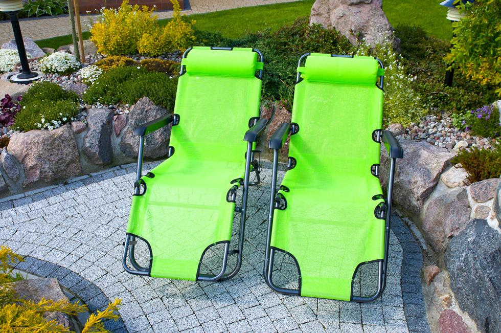 Leżak Rozkładany Relaksacyjno - Wypoczynkowy ECO ZIELONE JABŁUSZKO - Eco Zielone Jabłuszko