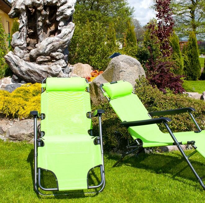 Alternative view of Leżak Rozkładany Relaksacyjno - Wypoczynkowy ECO ZIELONE JABŁUSZKO - Eco Zielone Jabłuszko