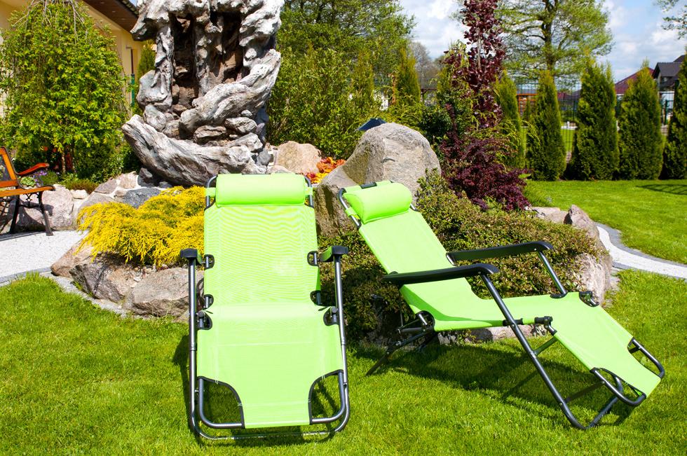 Leżak Rozkładany Relaksacyjno - Wypoczynkowy ECO ZIELONE JABŁUSZKO - Eco Zielone Jabłuszko - obrazek 2