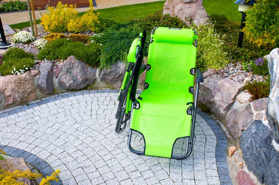 Leżak Rozkładany Relaksacyjno - Wypoczynkowy ECO ZIELONE JABŁUSZKO - Eco Zielone Jabłuszko - obrazek 5