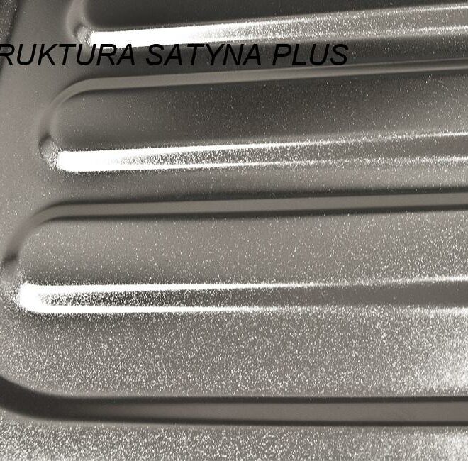 Alternative view of Zlewozmywak metalowy CLASSIC nakładany na blat struktura SATYNA PLUS - Zlew CLASSIC