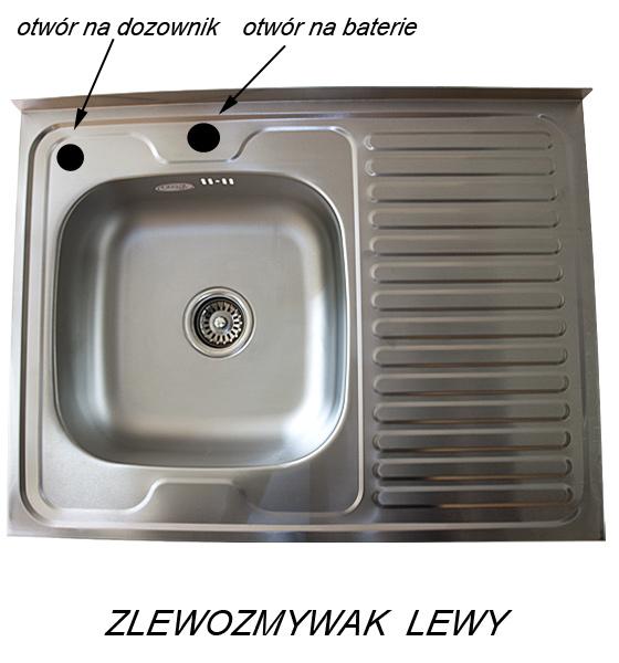 Zlewozmywak metalowy CLASSIC nakładany na blat struktura SATYNA PLUS - Zlew CLASSIC - obrazek 3