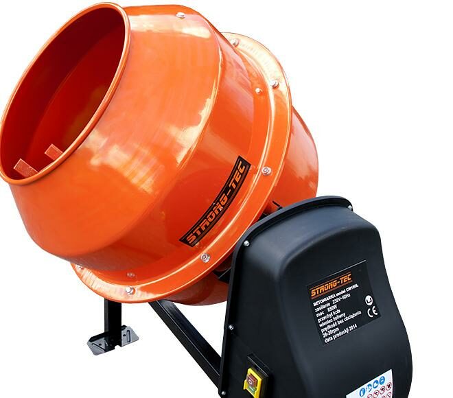 Alternative view of Betoniarka model CM 120L pojemność całkowita 120 litrów - betoniarka pojemność całkowita 120L