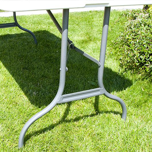 STÓŁ CATERINGOWY OGRODOWY SKŁADANY dł. 240 cm - stół składany dł. 240 cm - obrazek 5