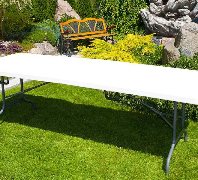 STÓŁ CATERINGOWY OGRODOWY SKŁADANY dł. 240 cm - stół składany dł. 240 cm