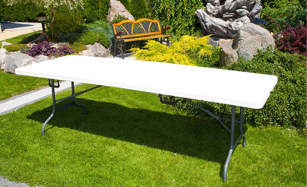 STÓŁ CATERINGOWY OGRODOWY SKŁADANY dł. 240 cm - stół składany dł. 240 cm