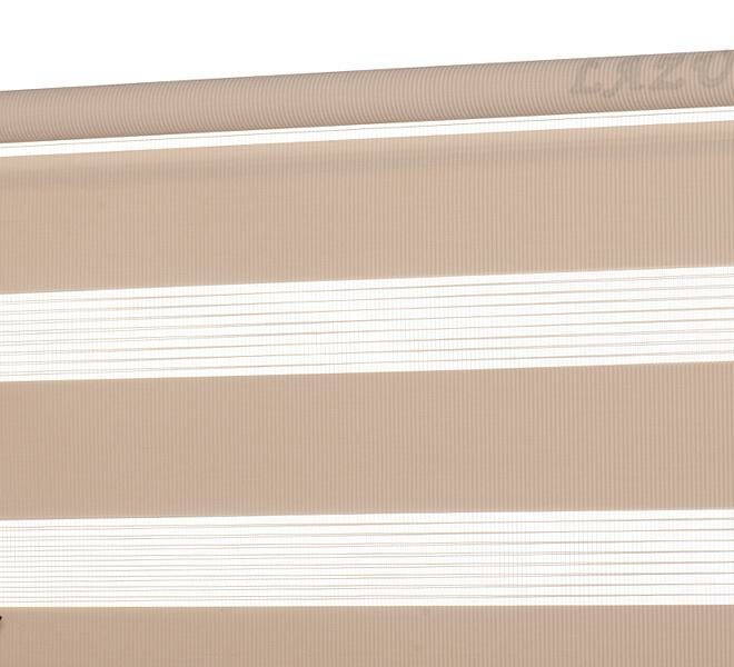 Mini roleta z kolekcji Dzień Noc kolor BEŻOWY - szer. 130 cm długość 150 cm