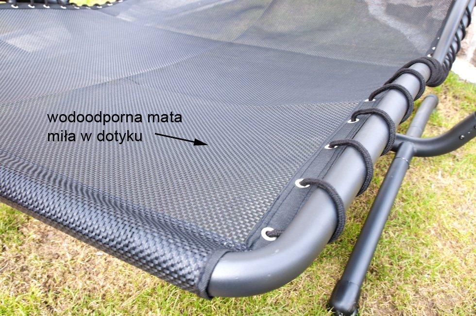 EKSKLUZYWNA HUŚTAWKA DWUOSOBOWA DELUX KOLOR BEŻOWY - HUŚTAWKA BEŻOWA - obrazek 3