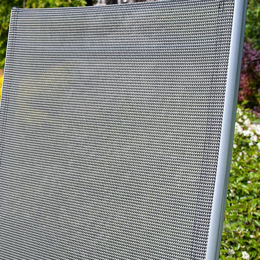 MEBLE OGRODOWE aluminiowe ZESTAW OGRODOWY modena srebrny - zestaw MODENA - obrazek 4