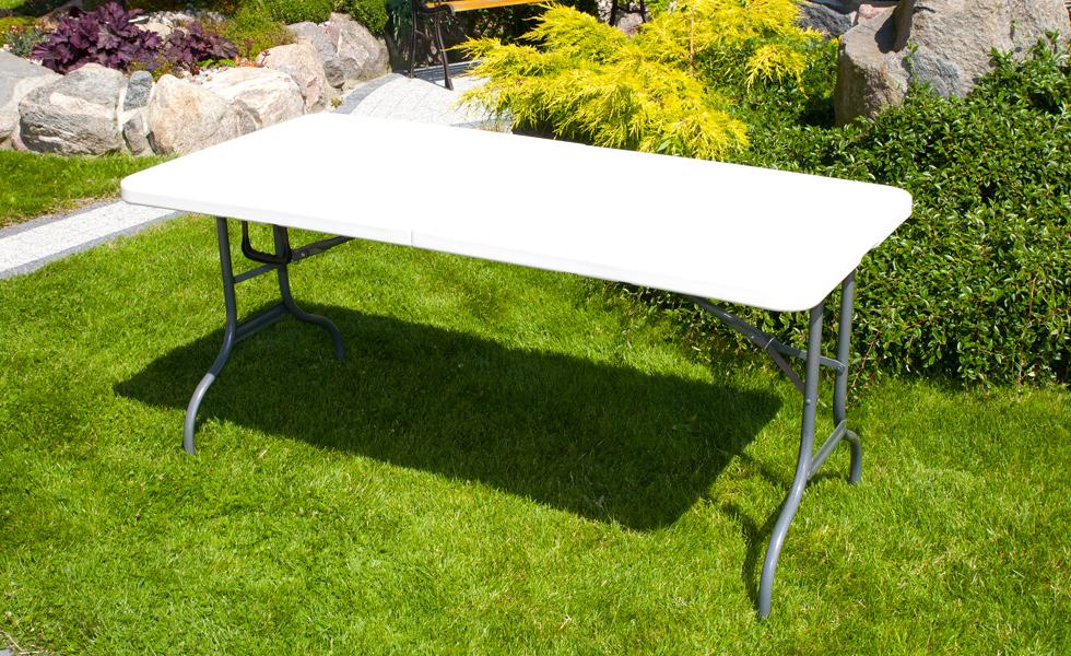 STÓŁ CATERINGOWY OGRODOWY SKŁADANY dł. 152 cm - stół składany dł. 152 cm